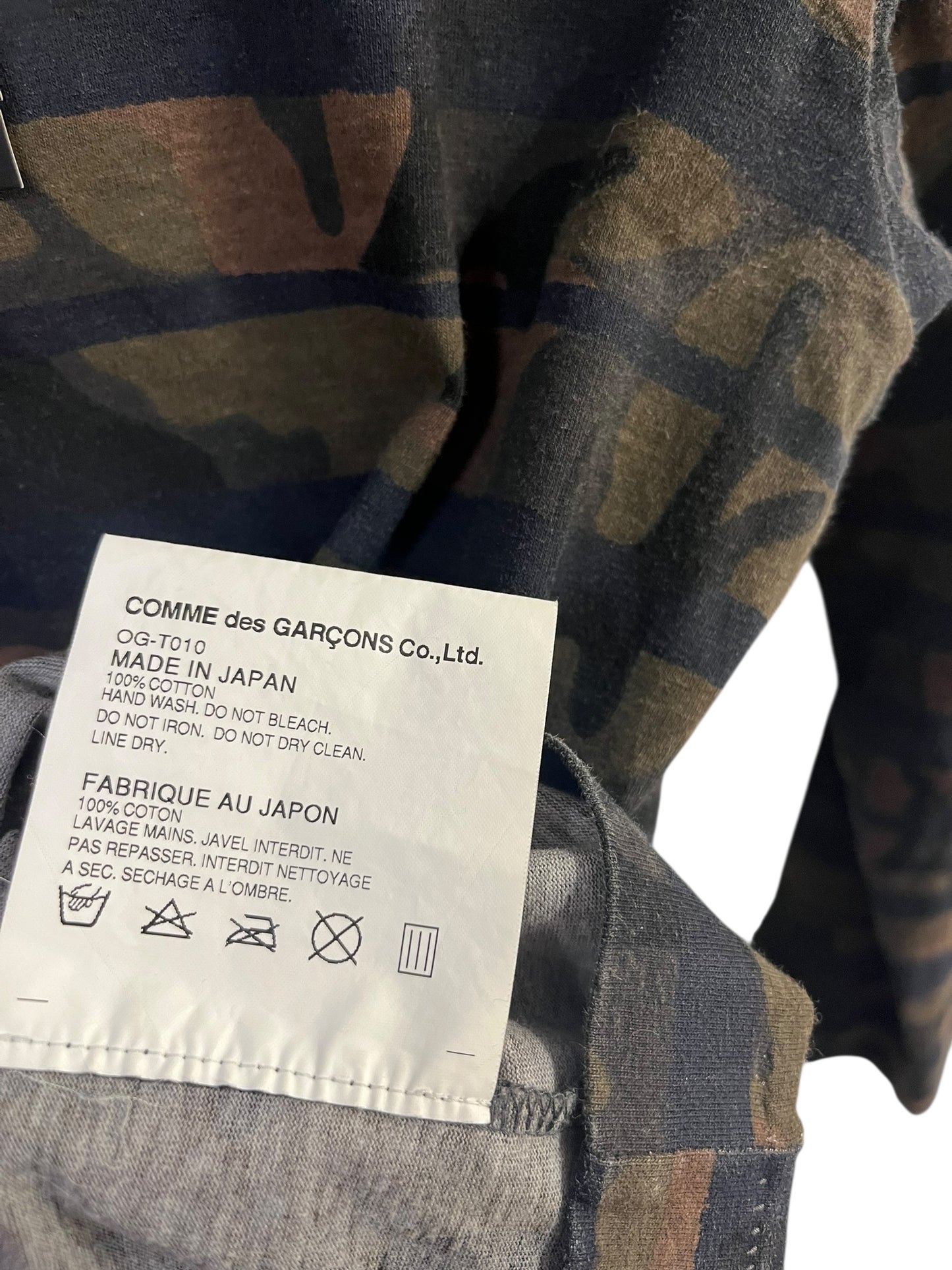 COMME DES GARÇONS - Camo longsleeve