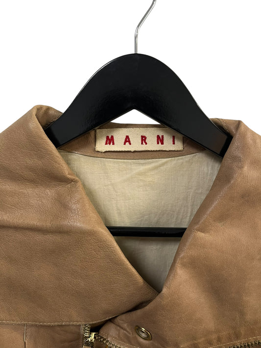 MARNI - Leather jacket