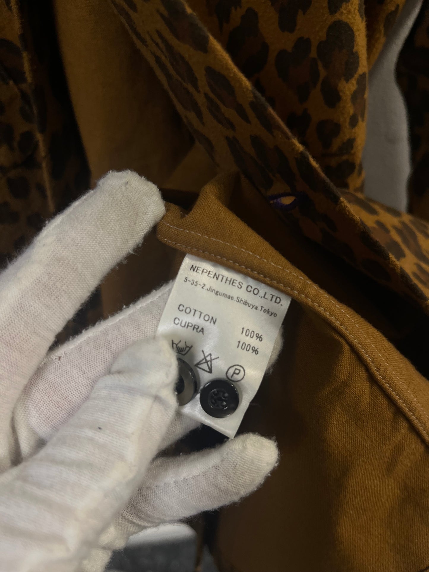 NEEDLES - Leopard print shirt
