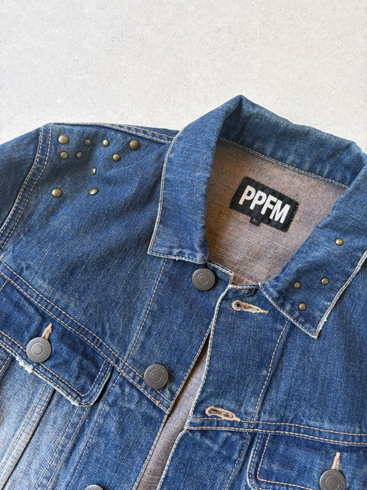 PPFM - Pinned denim jacket