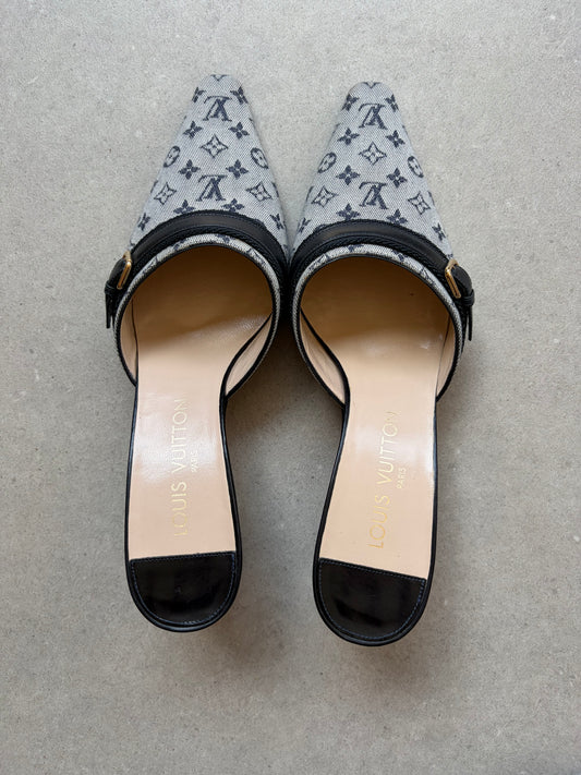 LOUIS VUITTON - Heeled mules