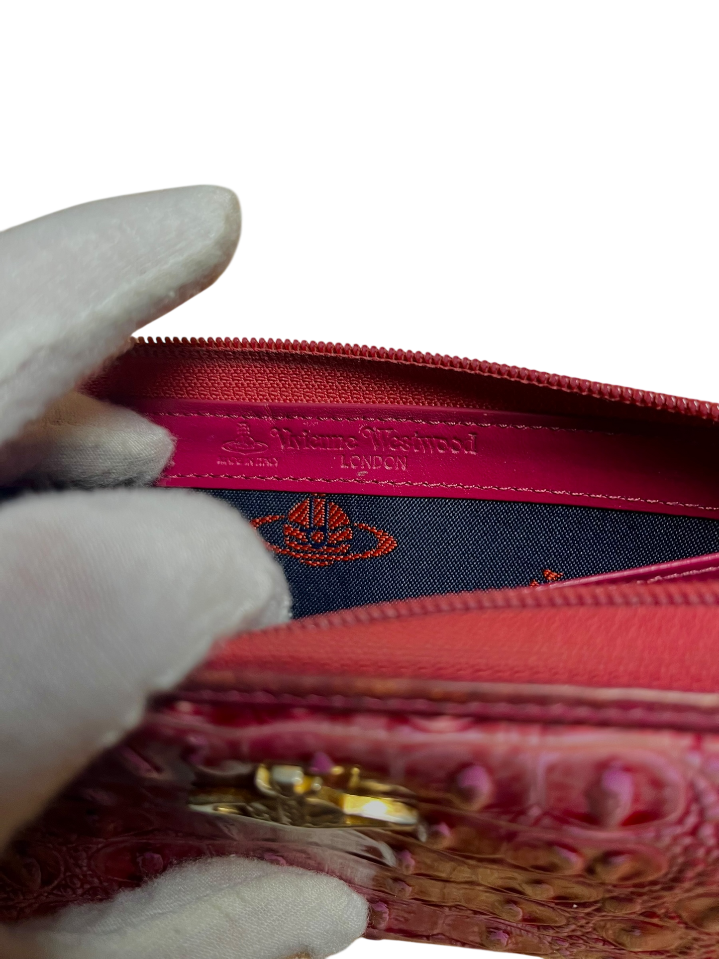 VIVIENNE WESTWOOD - Croco Wallet
