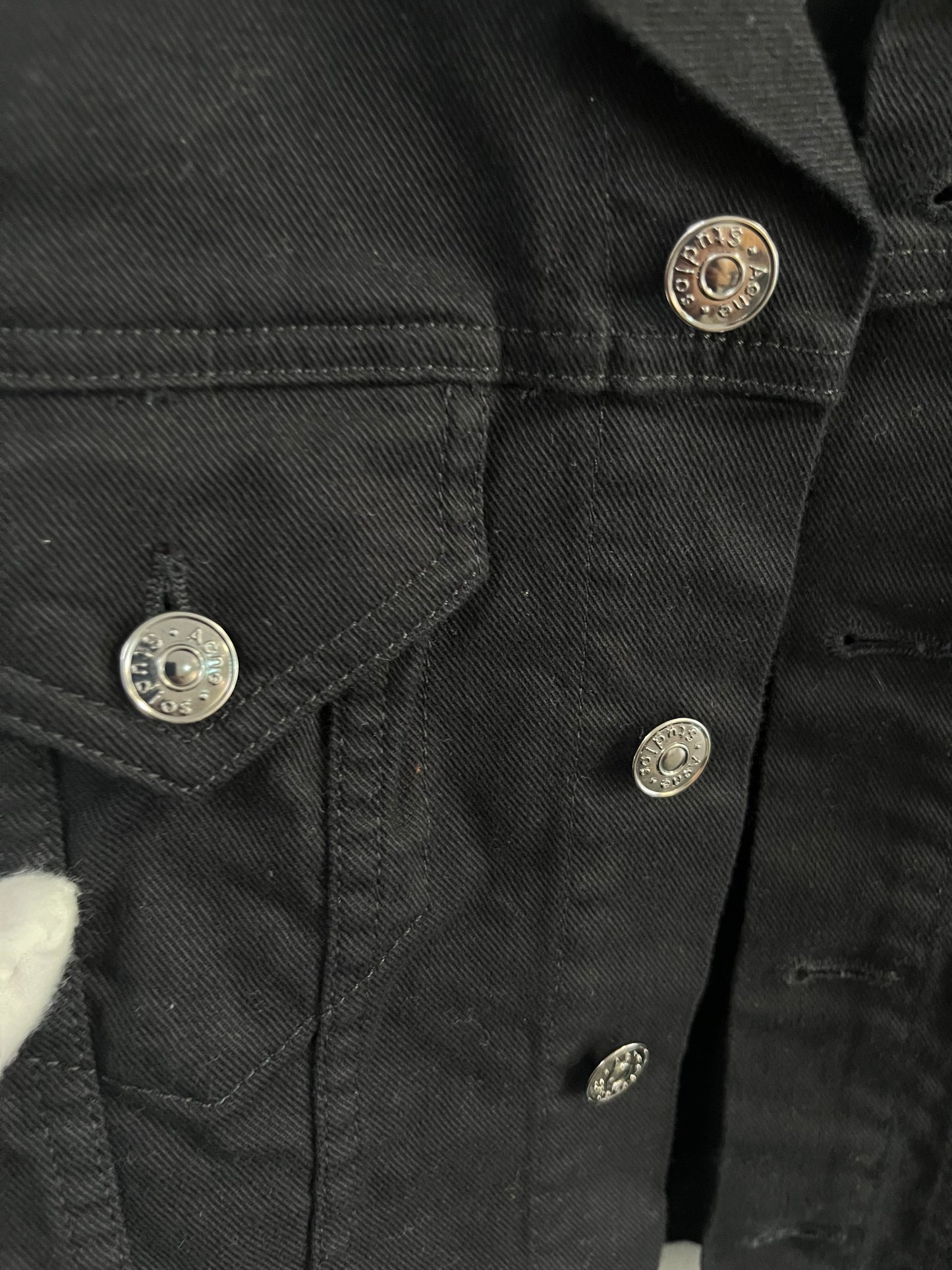 ACNE STUDIOS - Cropped denim jacket