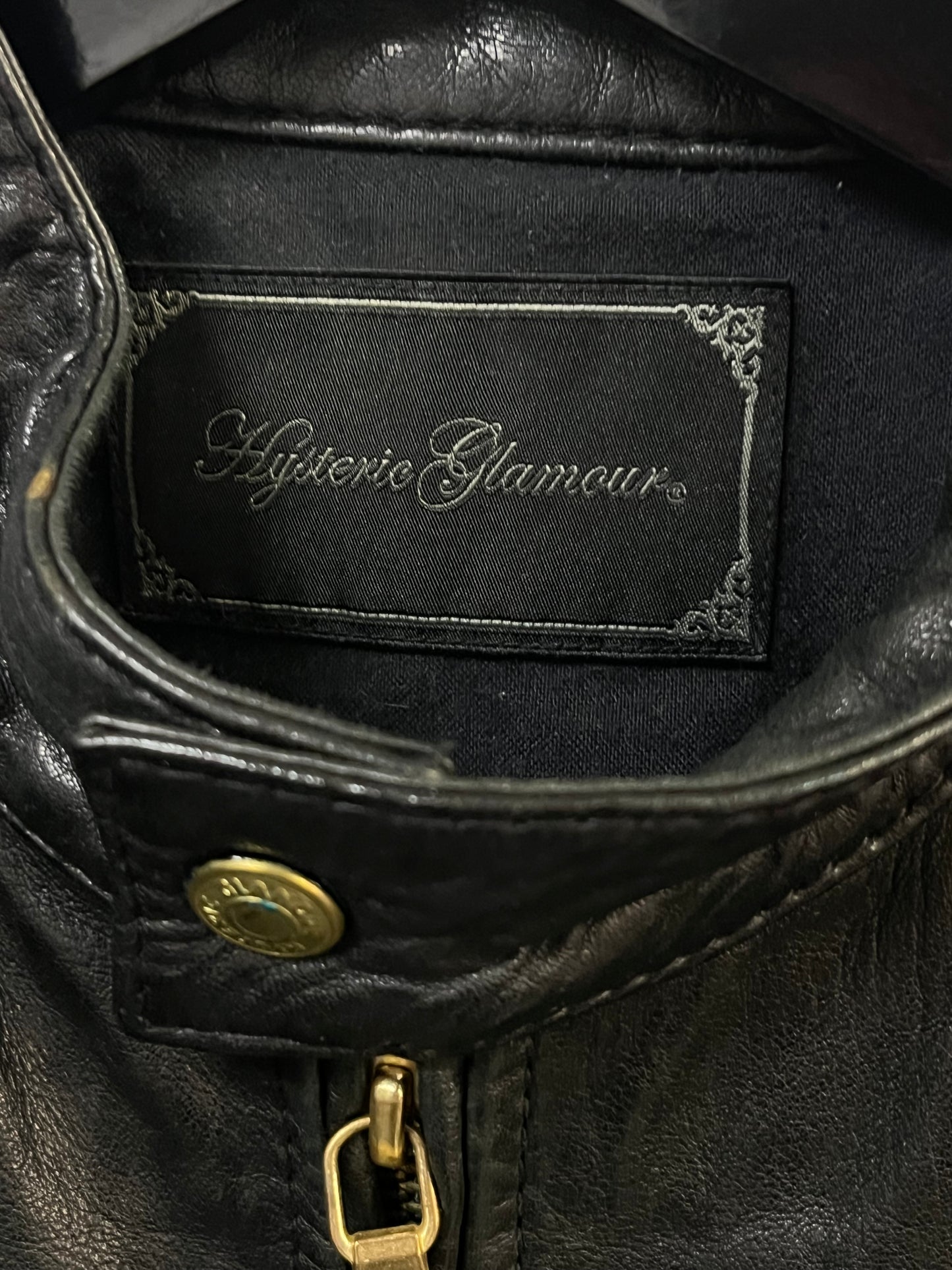 HYSTERIC GLAMOUR - Leather jacket