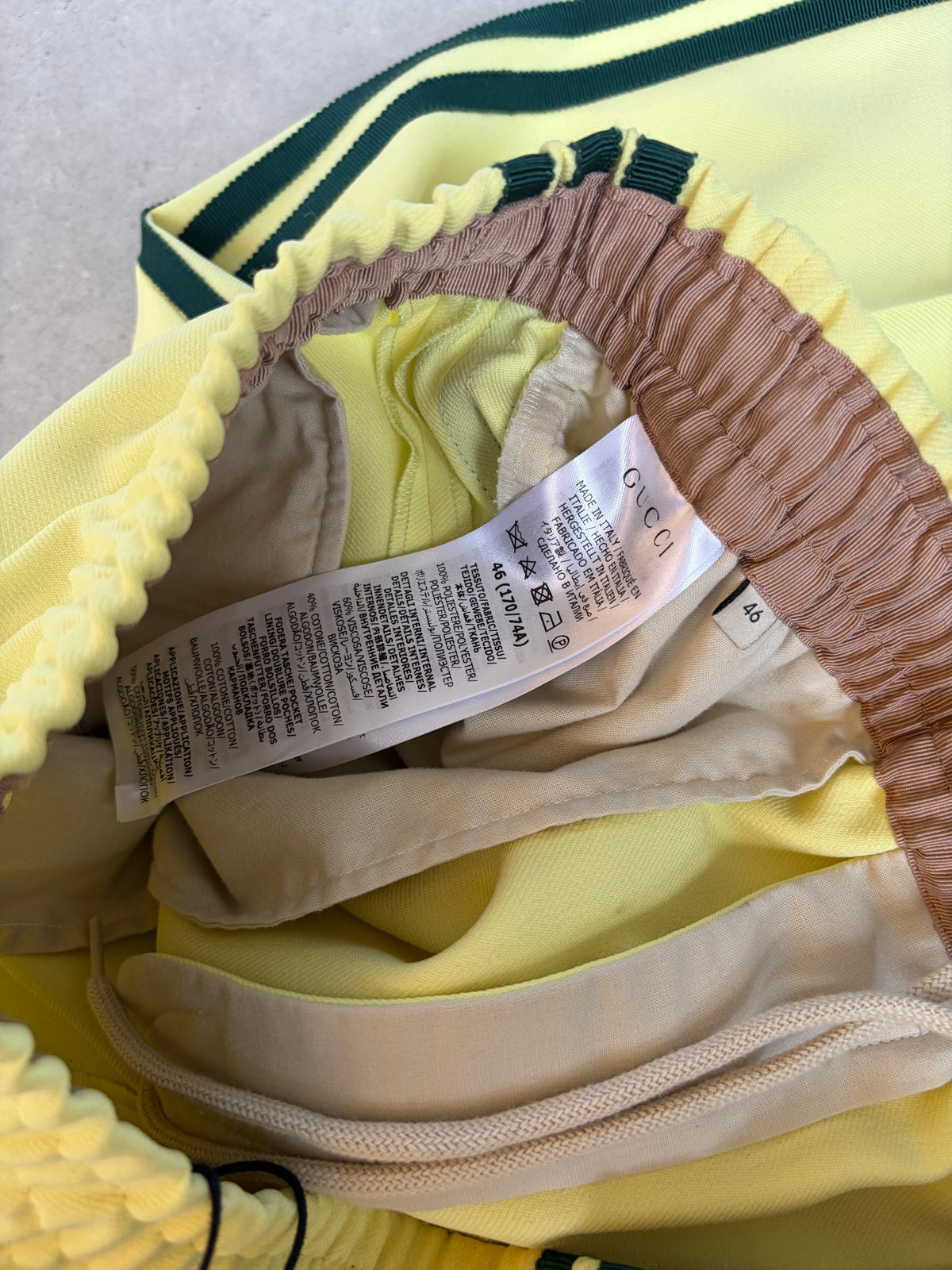 Gucci x Adidas trousers
