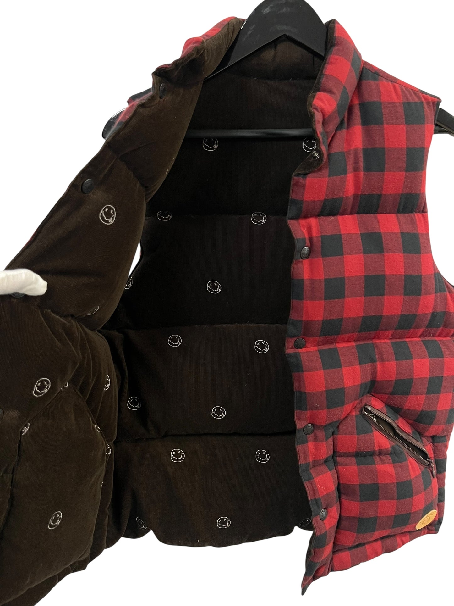 HYSTERIC GLAMOUR - x Kurt Cobain Sleeveless puffer