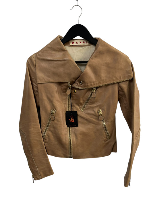 MARNI - Leather jacket