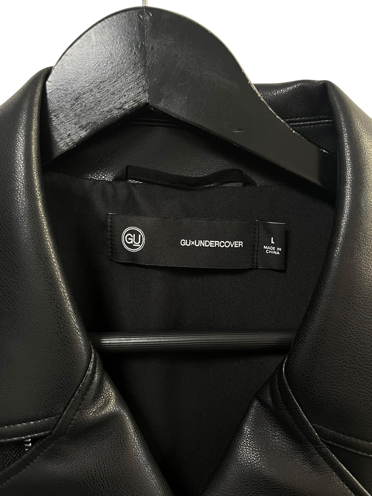 GU x UNDERCOVER - Synthetic leather jacket