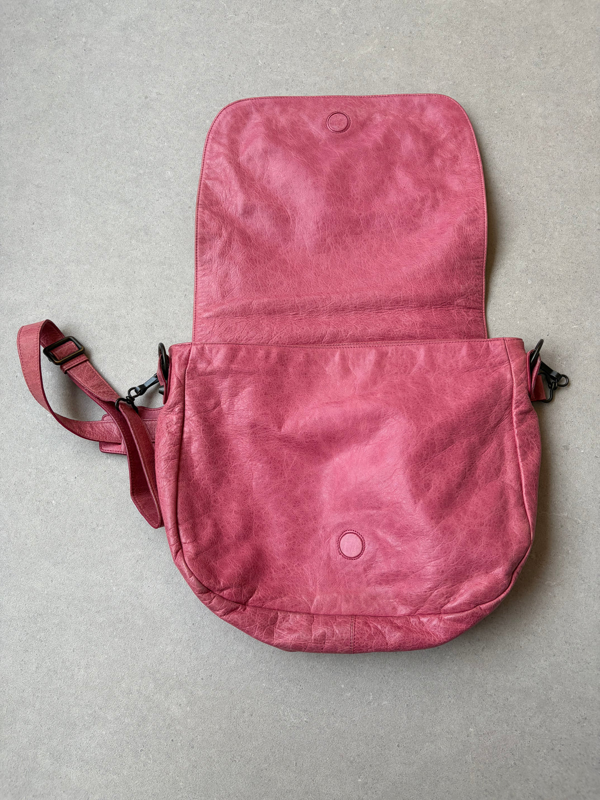 BALENCIAGA - City Moto Messenger bag