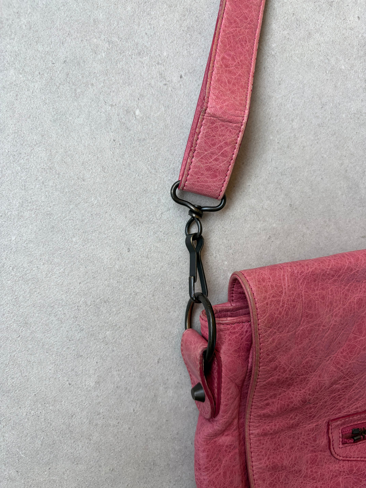 BALENCIAGA - City Moto Messenger bag