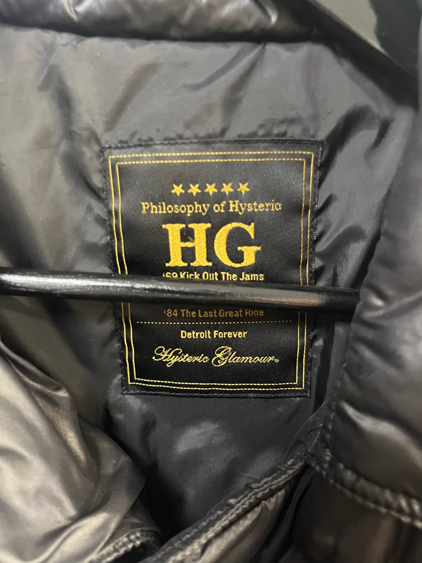 HYSTERIC GLAMOUR - Asymetrical puffer