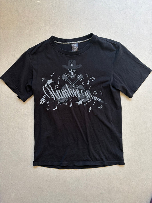 NUMBER (N)INE - Miyashita era skull & music tee