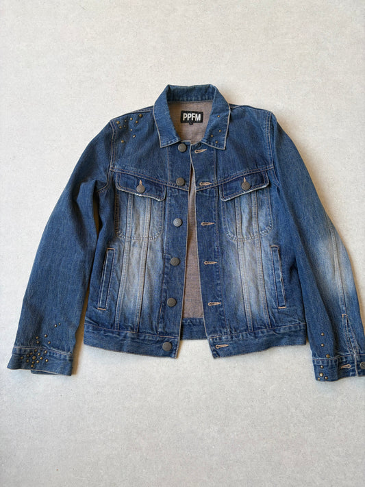 PPFM - Pinned denim jacket