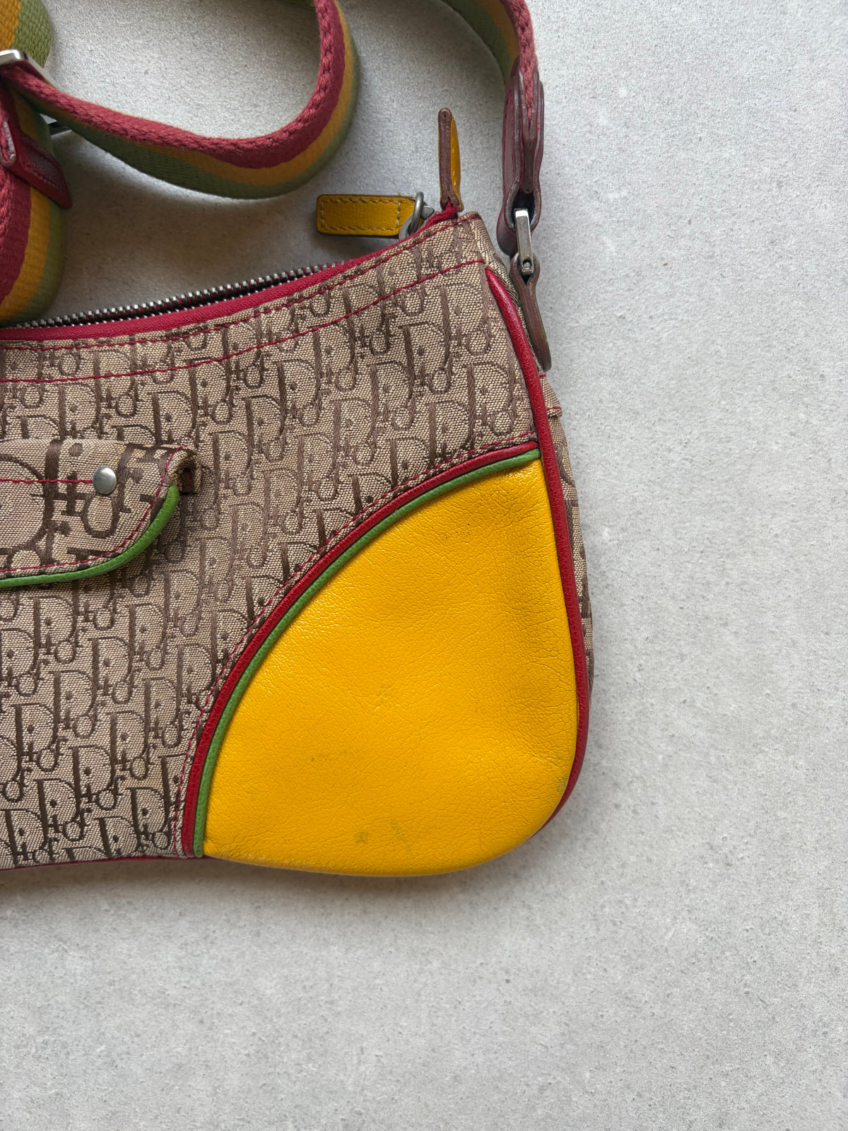 DIOR - Rasta saddle bag by John Galliano