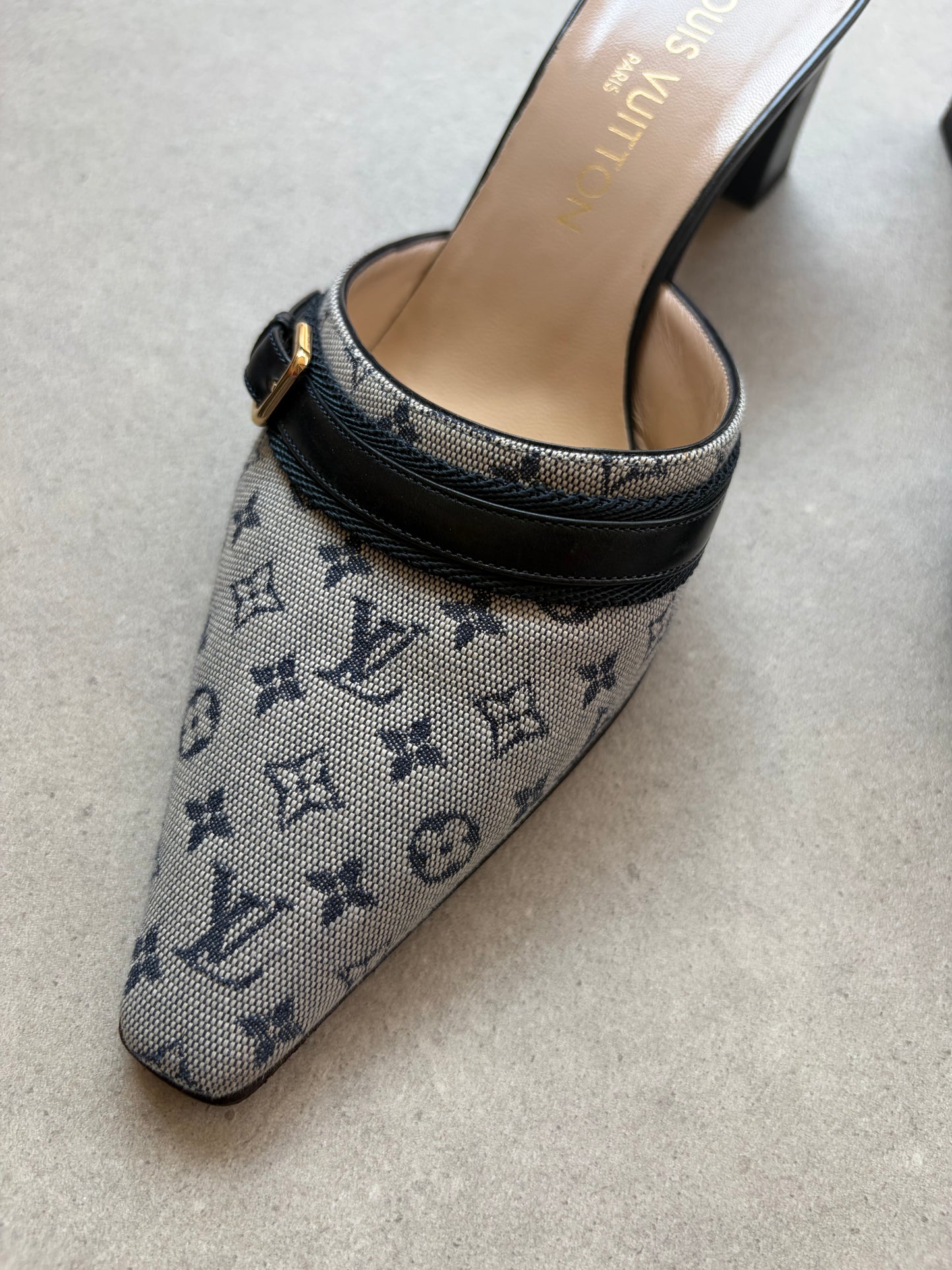 LOUIS VUITTON - Heeled mules