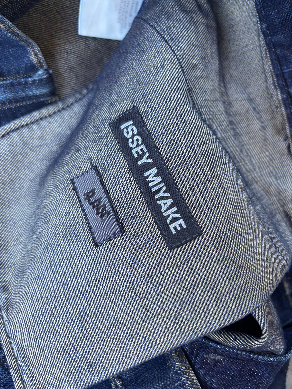 ISSEY MIYAKE - X APOC skeleton denim