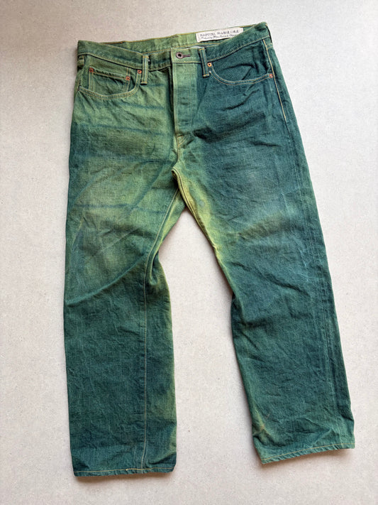 KAPITAL - Green Selvedge denim