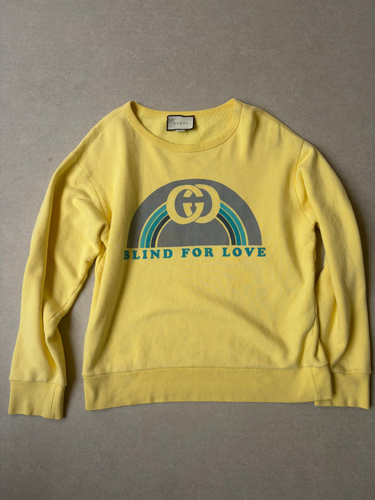GUCCI - AW18 sweat-shirt blind for love