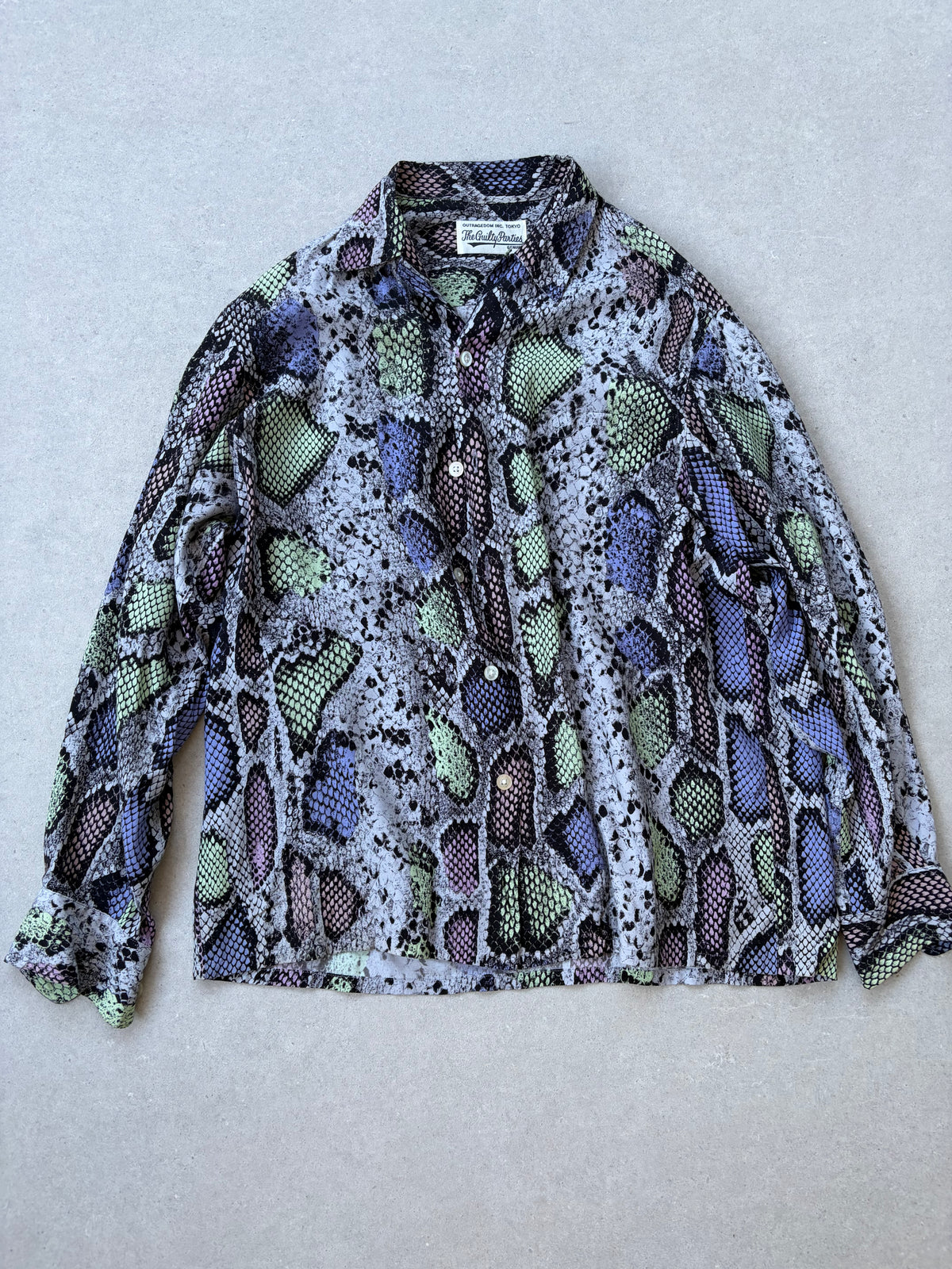 WACKO MARIA - Snake shirt