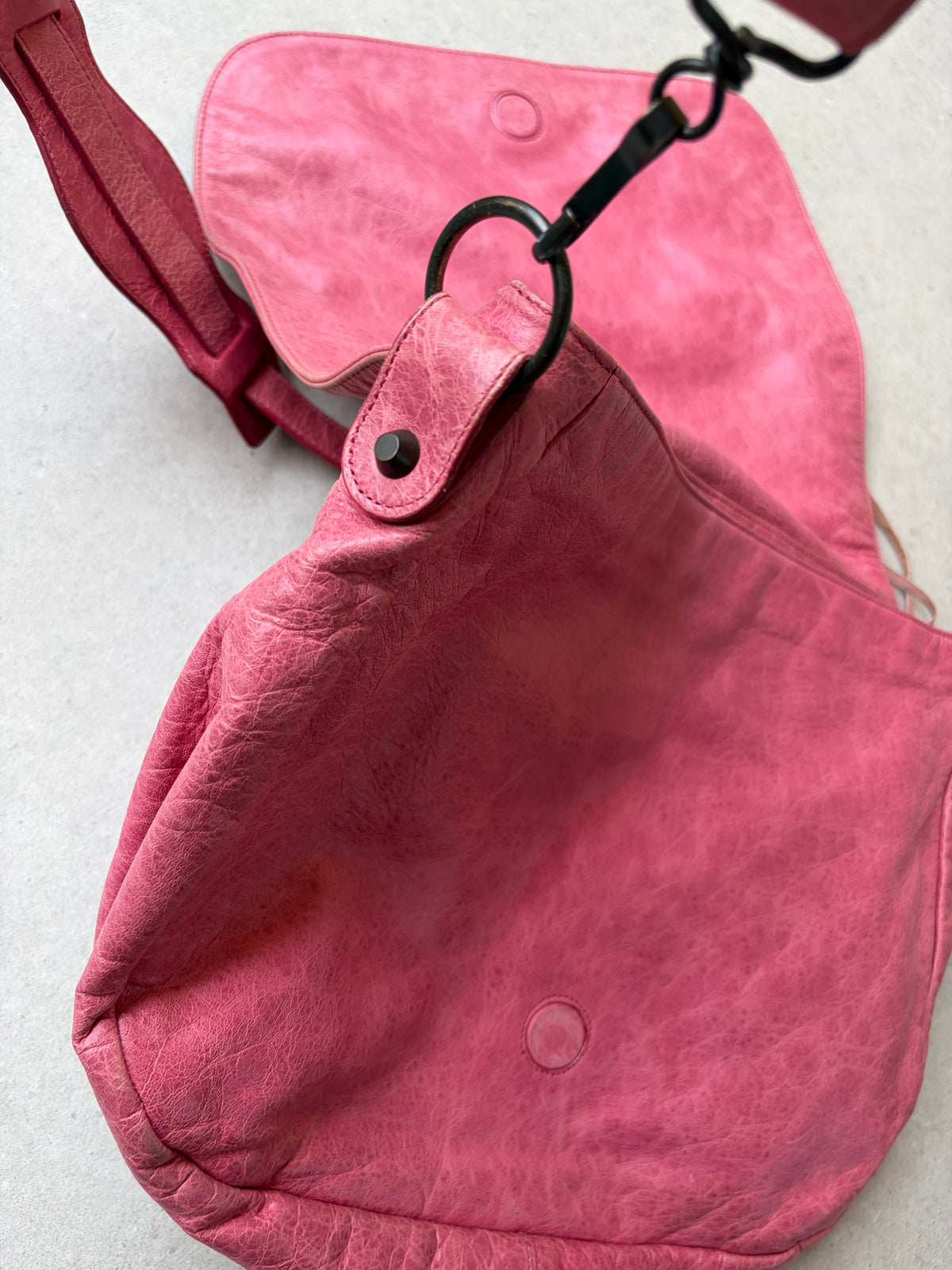 BALENCIAGA - City Moto Messenger bag