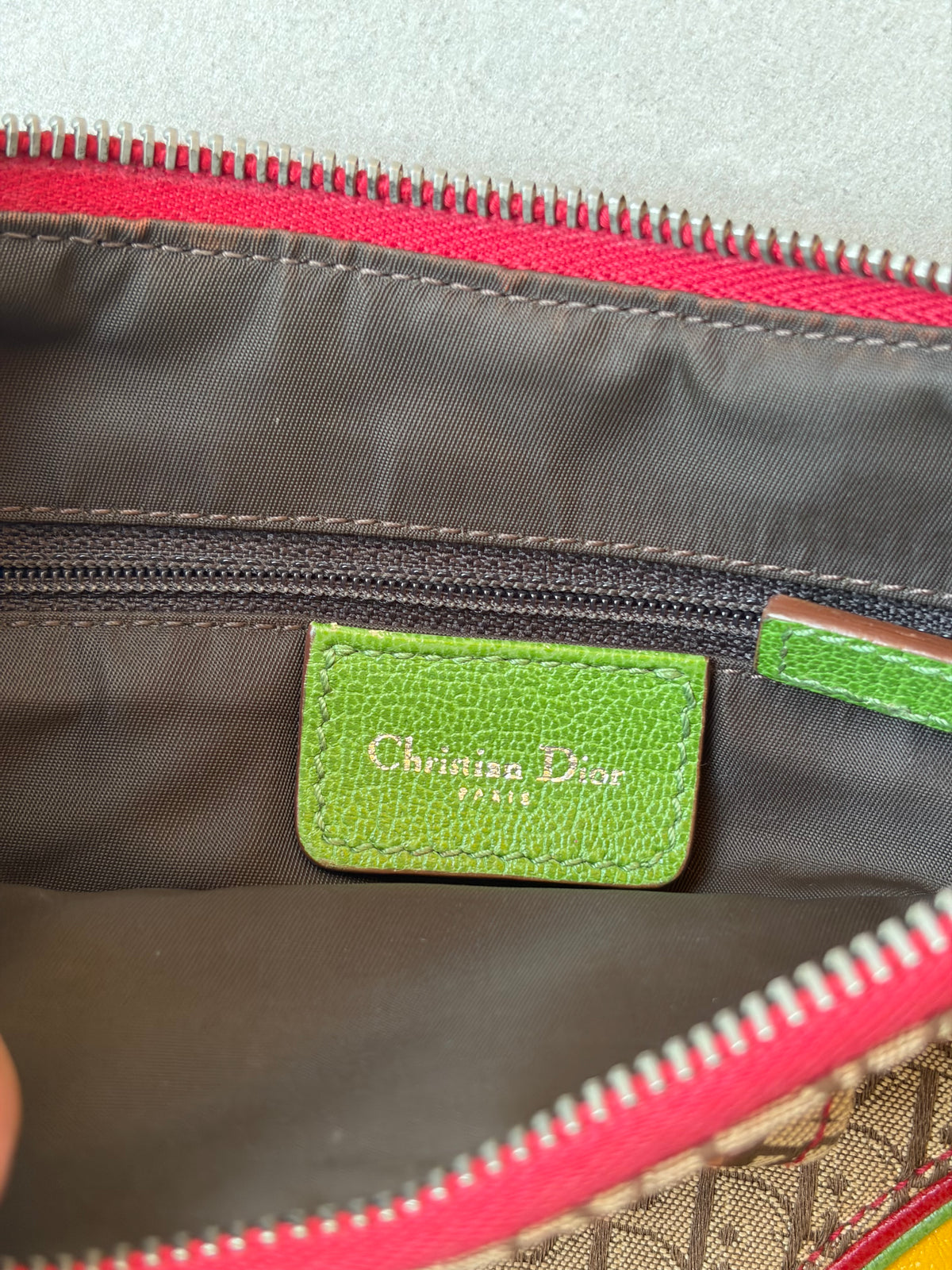 DIOR - Rasta saddle bag by John Galliano
