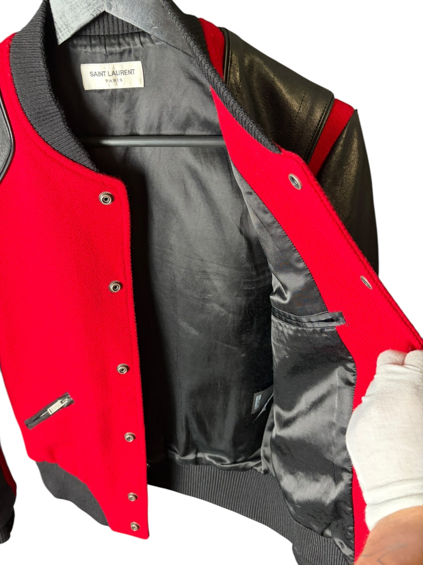 SAINT LAURENT - FW17 « Heaven » Teddy jacket