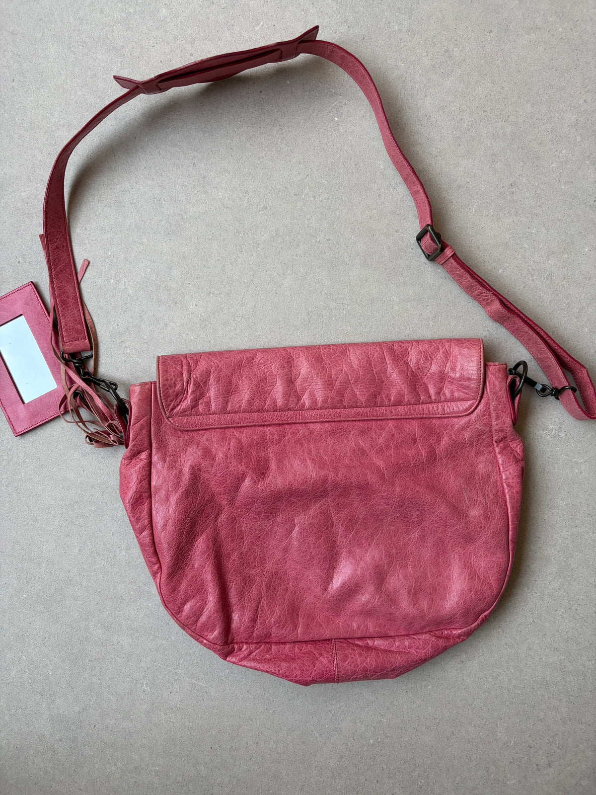 BALENCIAGA - City Moto Messenger bag