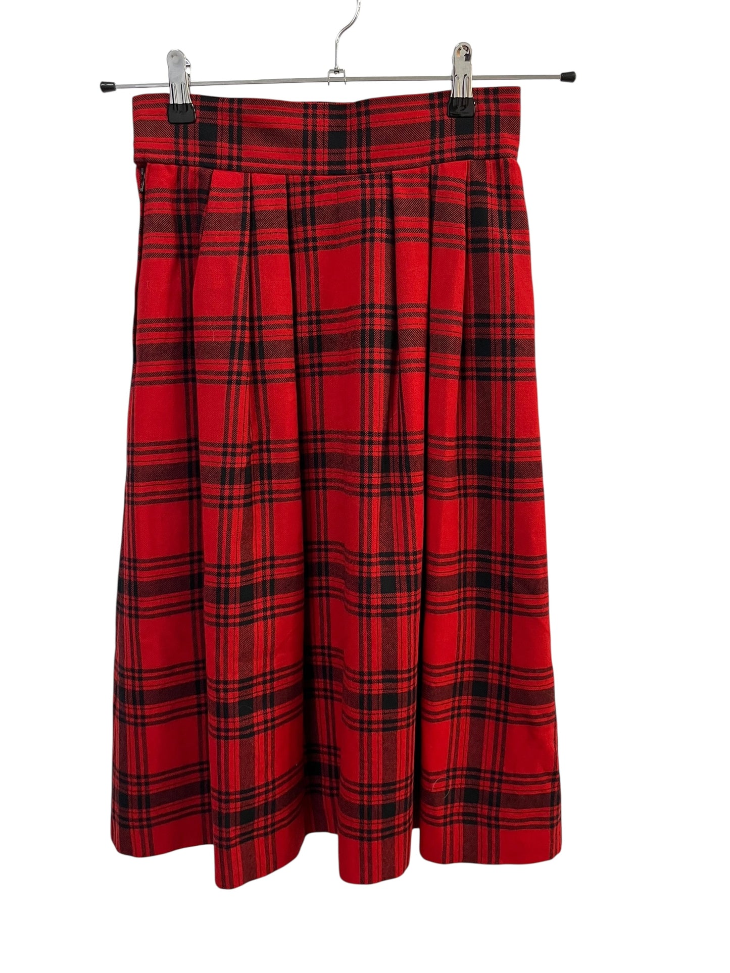 YVES SAINT LAURENT - Tartan skirt