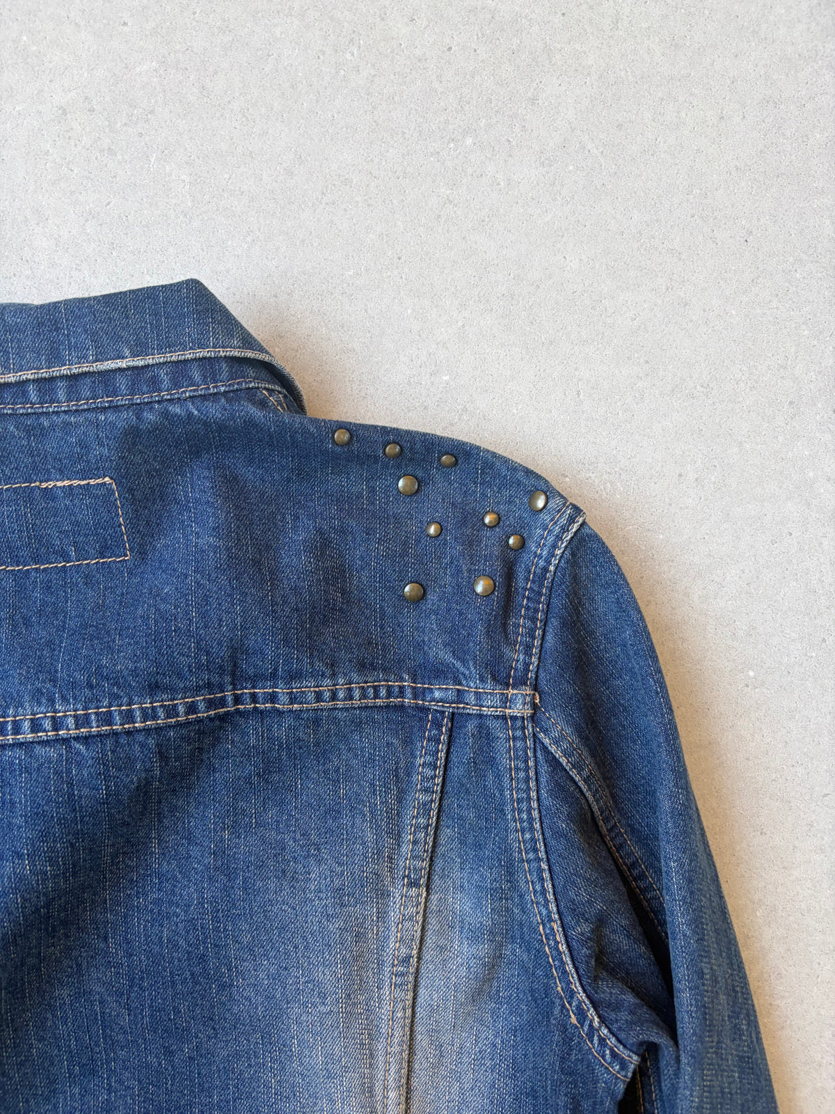 PPFM - Pinned denim jacket