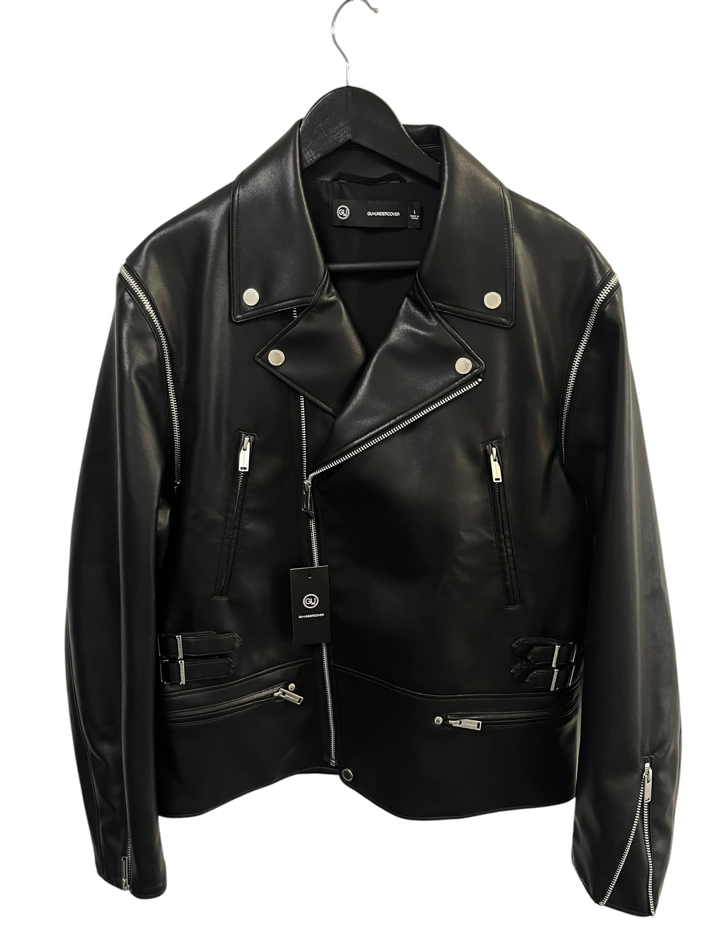 GU x UNDERCOVER - Synthetic leather jacket