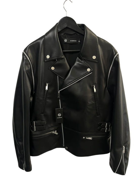 GU x UNDERCOVER - Synthetic leather jacket