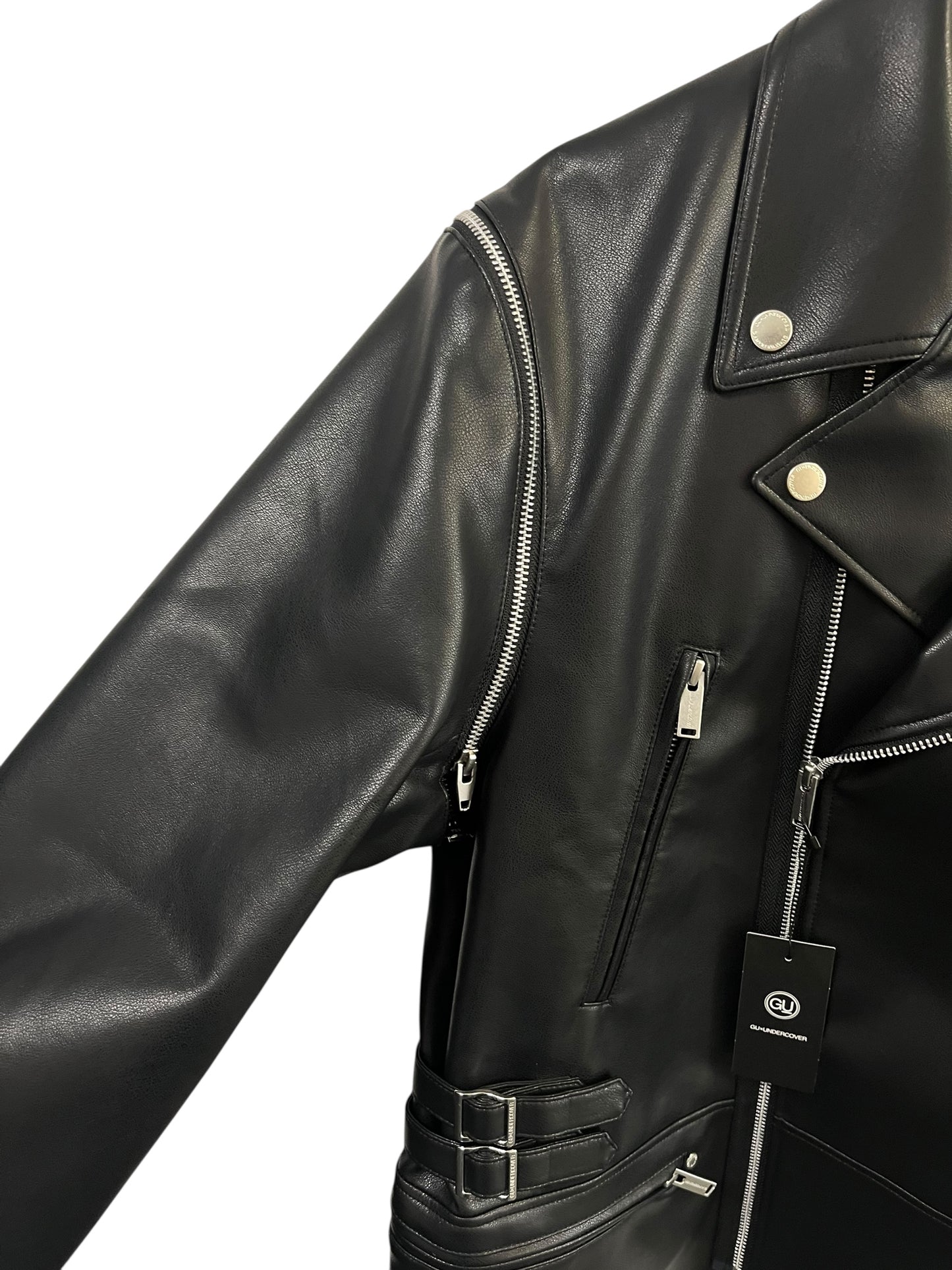 GU x UNDERCOVER - Synthetic leather jacket